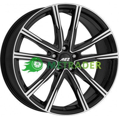 Aez Montreal R20 W8 PCD5x114.3 ET40 DIA71.6 Dark Black Polished