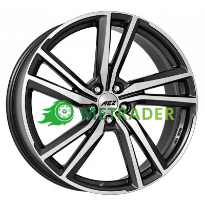 Aez North R20 W8.5 PCD5x108 ET42 DIA63.4 Gunmetal Front Polished