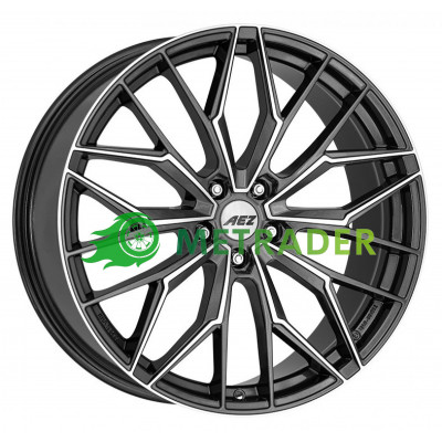 Aez Porto R19 W8 PCD5x112 ET46 DIA66.6 Dark Gunmetal Polished