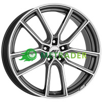 Aez Raise R18 W8 PCD5x112 ET48 DIA70.1 Gunmetal Polished
