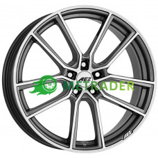 Aez Raise R18 W8 PCD5x112 ET48 DIA70.1 Gunmetal Polished