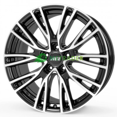 Aez Seattle R19 W8 PCD5x112 ET39 DIA66.6 Dark Black Polished