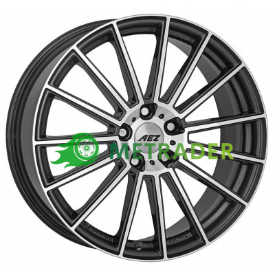 Aez Steam R18 W8 PCD5x112 ET30 DIA66.6 Gunmetal Polished