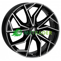 Alutec ADX.02 R19 W8 PCD5x114.3 ET42 DIA70.1 Diamond Black Front Polished