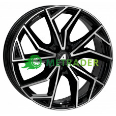 Alutec ADX.02 R17 W7 PCD5x108 ET42 DIA65.1 Diamond Black Front Polished