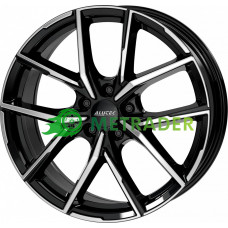 Alutec Aveleno R18 W8 PCD5x108 ET45 DIA70.1 Diamond Black Front Polished