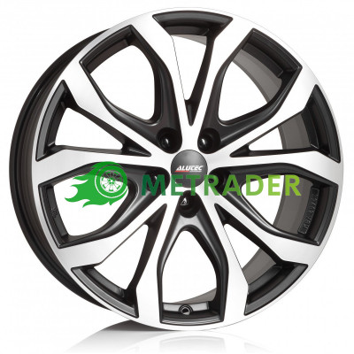 Alutec W10 R20 W9 PCD5x120 ET43 DIA72.6 Racing Black Front Polished