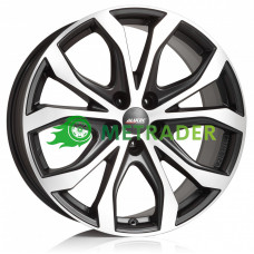 Alutec W10X R19 W8.5 PCD5x120 ET45 DIA65.1 Racing Black Front Polished