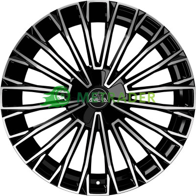 Antera A103 R21 W10 PCD5x114.3 ET40 DIA64.1 Piano Black Diamond