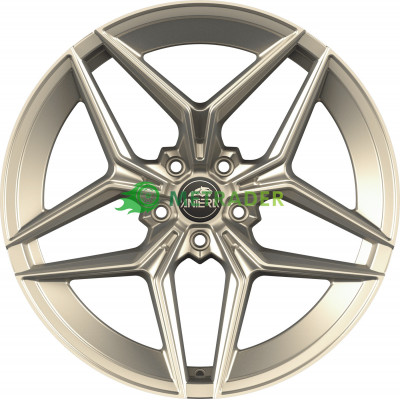 Antera A107 Concave R20 W10.5 PCD5x120 ET35 DIA72.6 Satin Champagne