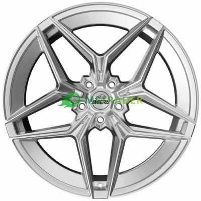 Antera A107 Concave R21 W11 PCD5x112 ET14 DIA66.6 Silver Ice