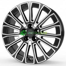 Ats Obsession R19 W8.5 PCD5x112 ET30 DIA66.5 Diamond Black Front Polished