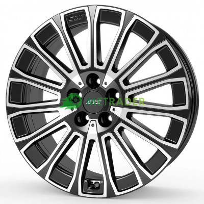 Ats Obsession R19 W8.5 PCD5x112 ET30 DIA66.5 Diamond Black Front Polished