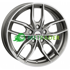 Autec Bavaris R17 W7.5 PCD5x112 ET54 DIA66.6 Titanium Silver Polished
