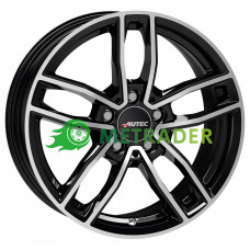 Autec Mercador R16 W6.5 PCD5x112 ET38 DIA66.5 Black Polished