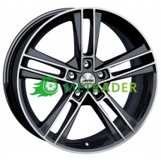 Autec Rias R19 W8.5 PCD5x108 ET45 DIA70.1 Black Metallic Polished