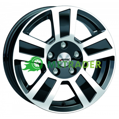 Autec Tigris R15 W6 PCD4x100 ET30 DIA66.6 Black Polished