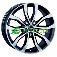 Autec Uteca R20 W9 PCD5x112 ET42 DIA57.1 Black Polished