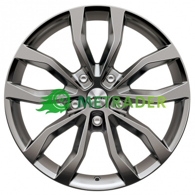 Autec Uteca R22 W9.5 PCD5x120 ET45 DIA72.6 Titanium Silver