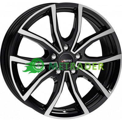 Autec Vidra R15 W6 PCD5x114.3 ET40 DIA66.1 Black Polished