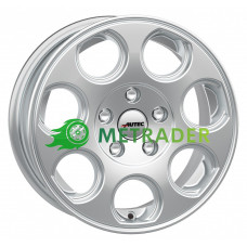 Autec Yuna R15 W6 PCD4x100 ET30 DIA66.6 Brilliant Silver