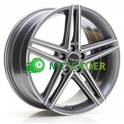 Avus Racing AC-515 R17 W7.5 PCD5x112 ET52.5 DIA66.6 Anthracite Polished