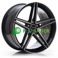Avus Racing AC-515 R19 W9.5 PCD5x112 ET35 DIA66.6 Black Polished