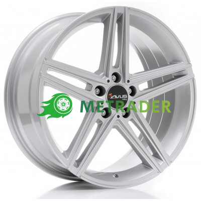 Avus Racing AC-515 R17 W7.5 PCD5x112 ET52.5 DIA66.6 Silver