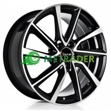 Avus Racing AC-518 R17 W7.5 PCD5x112 ET30 DIA66.6 Black Polished