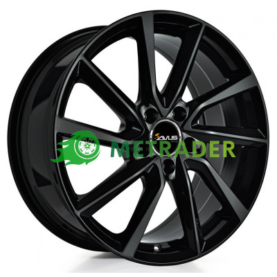 Avus Racing AC-518 R19 W8 PCD5x114.3 ET40 DIA73.1 Black