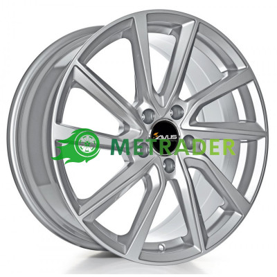 Avus Racing AC-518 R19 W8 PCD5x112 ET27 DIA66.6 Hyper Silver