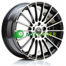 Avus Racing AC-M03 R17 W7 PCD4x108 ET25 DIA65.1 Black Polished