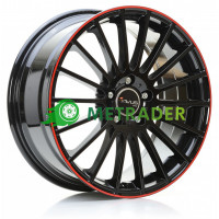 Avus Racing AC-M03 R19 W8 PCD5x112 ET35 DIA66.6 Black Red Line