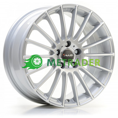 Avus Racing AC-M03 R18 W8 PCD5x110 ET35 DIA65.1 Silver