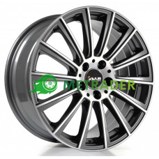 Avus Racing AC-M07 R18 W8 PCD5x112 ET35 DIA66.6 Anthracite Polished