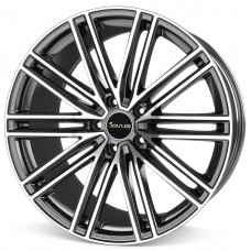Avus Racing AC-M08 R21 W9.5 PCD5x130 ET71 DIA71.6 Anthracite Polished