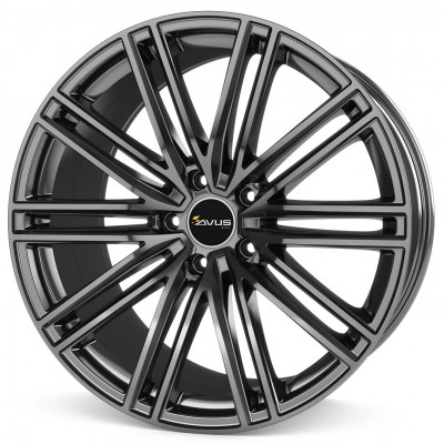 Avus Racing AC-M08 R21 W9.5 PCD5x130 ET71 DIA71.6 Anthracite
