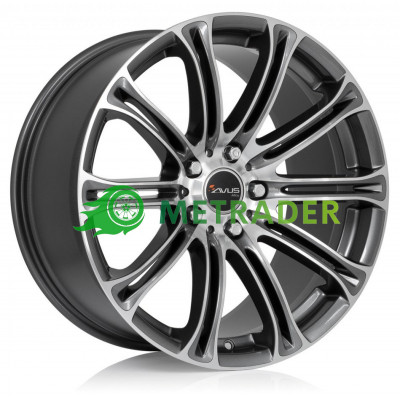 Avus Racing AC-MB1 R20 W9.5 PCD5x120 ET45 DIA72.6 Anthracite Polished
