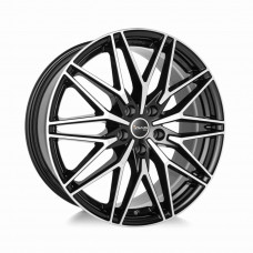 Avus Racing AC-MB6 R19 W8 PCD5x120 ET45 DIA72.6 Black Polished