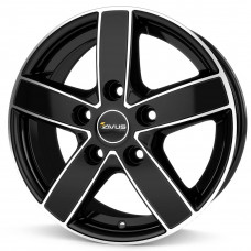 Avus Racing AC-V51 R18 W7.5 PCD5x118 ET65 DIA71.1 Black Polished