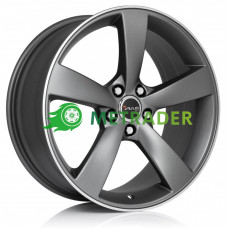 Avus Racing AF10 R19 W9.5 PCD5x112 ET20 DIA66.6 Matt Anthracite Polished