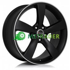 Avus Racing AF10 R19 W9.5 PCD5x112 ET20 DIA66.6 Matt Black Polished