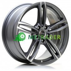 Avus Racing AF15 R18 W8 PCD5x112 ET45 DIA66.6 Anthracite Polished