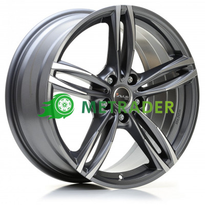 Avus Racing AF15 R19 W8.5 PCD5x108 ET45 DIA63.4 Anthracite Polished