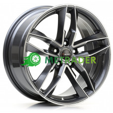 Avus Racing AF16 R17 W7.5 PCD5x112 ET29 DIA66.6 Anthracite Polished
