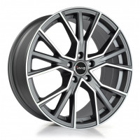 Avus Racing AF18 R18 W8 PCD5x112 ET40 DIA66.6 Matt Anthracite Polished