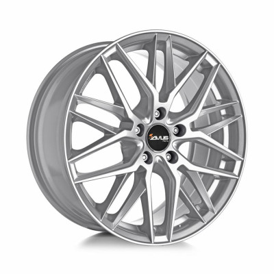 Avus Racing AF19 R17 W7.5 PCD5x110 ET40 DIA65.1 Hyper Silver
