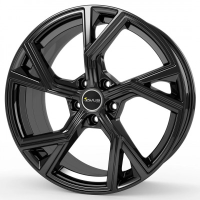 Avus Racing AF20 R21 W9 PCD5x112 ET30 DIA66.6 Black
