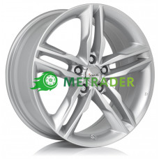 Avus Racing AF6 R20 W9 PCD5x112 ET45 DIA66.6 Silver