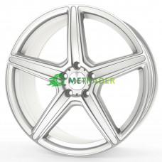 Axxion AX7 R19 W8.5 PCD5x112 ET45 DIA72.6 Solid Titanium Silver